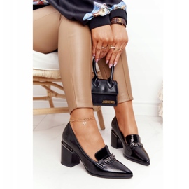 Décolleté eleganti su barra S.Barski Premium Black nero 1
