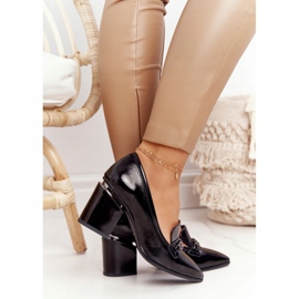 Décolleté eleganti su barra S.Barski Premium Black nero 2