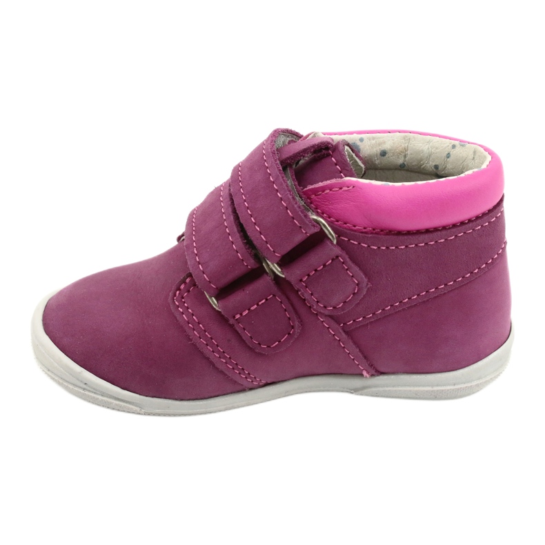 Mazurek Scarpe sportive in pelle con velcro 1355 fucsia-rosa 1