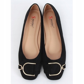 Eleganti ballerine da donna nere LK47P Black nero 1