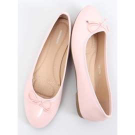 Ballerine laccate rosa 1JB-18181 Rosa 1