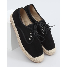 Espadrillas da donna nere 77-196 Black nero 1