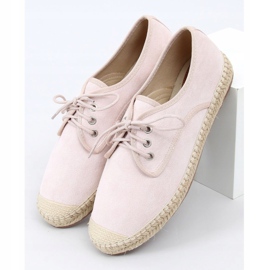 Espadrillas da donna beige 77-196 Nude 1