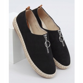 Espadrillas da donna nere 77-187 Black nero 1
