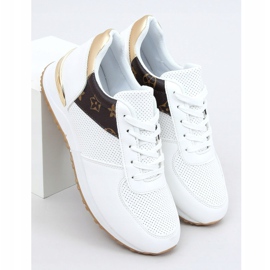 Scarpe sportive bianche da donna J2140 BIANCO / MARRONE bianca 1
