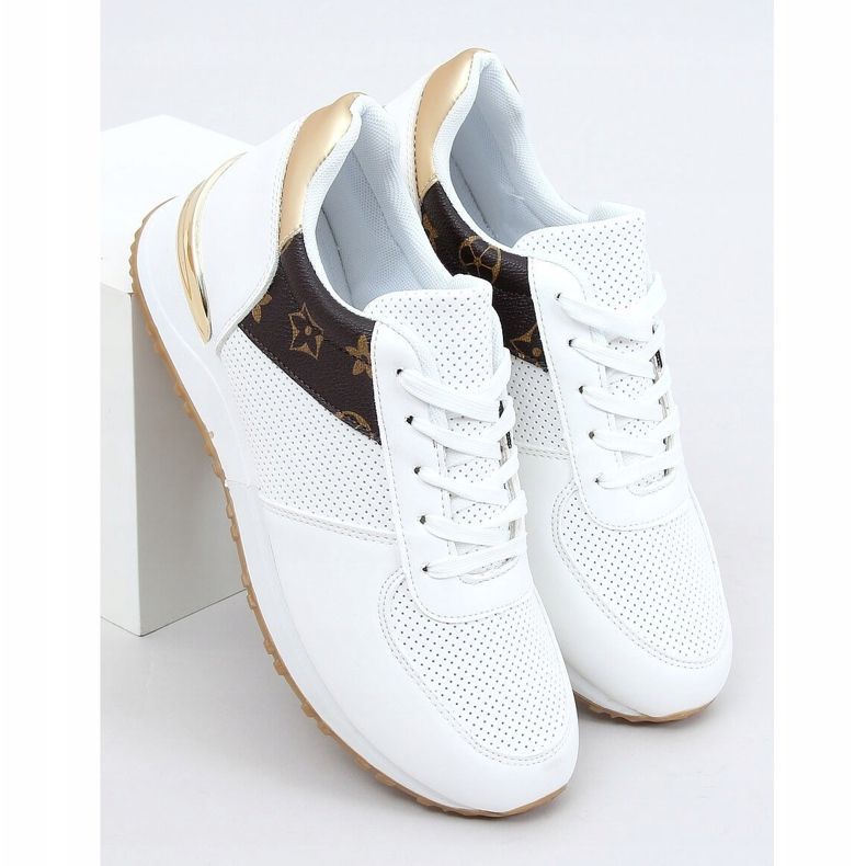 Scarpe sportive bianche da donna J2140 BIANCO / MARRONE bianca 1