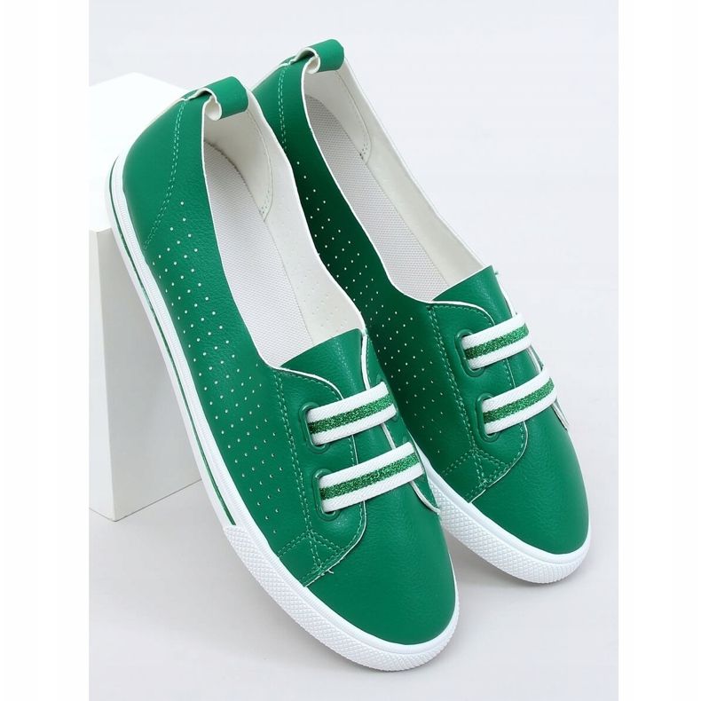 Sneakers da donna verdi 6283 Green verde 1
