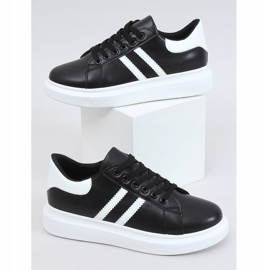 Sneakers nere da donna VL139P NERO/BIANCO 1