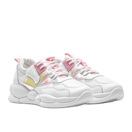 Scarpe da ginnastica bianche di Jaycee bianco 1