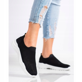 Ideal Shoes Scarpe Slip-on Con Rete nero 1