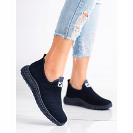 SHELOVET Slipon traforati primaverili blu 2
