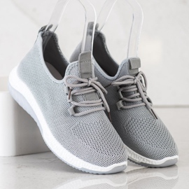 SHELOVET Scarpe sportive casual grigio 1