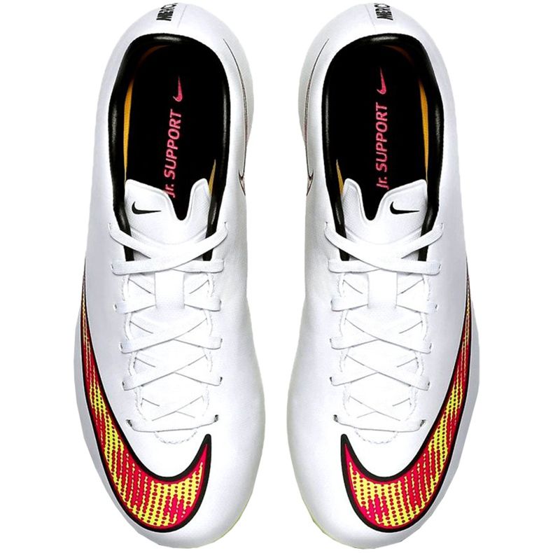 Nike Mercurial Victory V Fg Jr 651634 170 scarpe da calcio bianca bianca 1