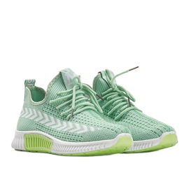 Sneakers slip-on verdi Kaylee verde 1