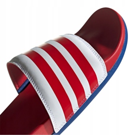 Ciabatte Adidas Adilette Comfort M EG1853 bianca rosso 2