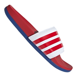 Ciabatte Adidas Adilette Comfort M EG1853 bianco rosso 3