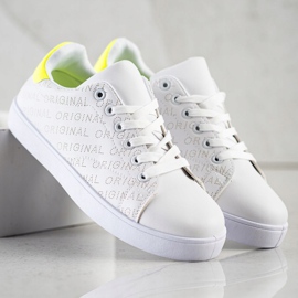 SHELOVET Sneakers basse originali bianco 1