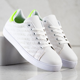 SHELOVET Sneakers basse originali bianca 1