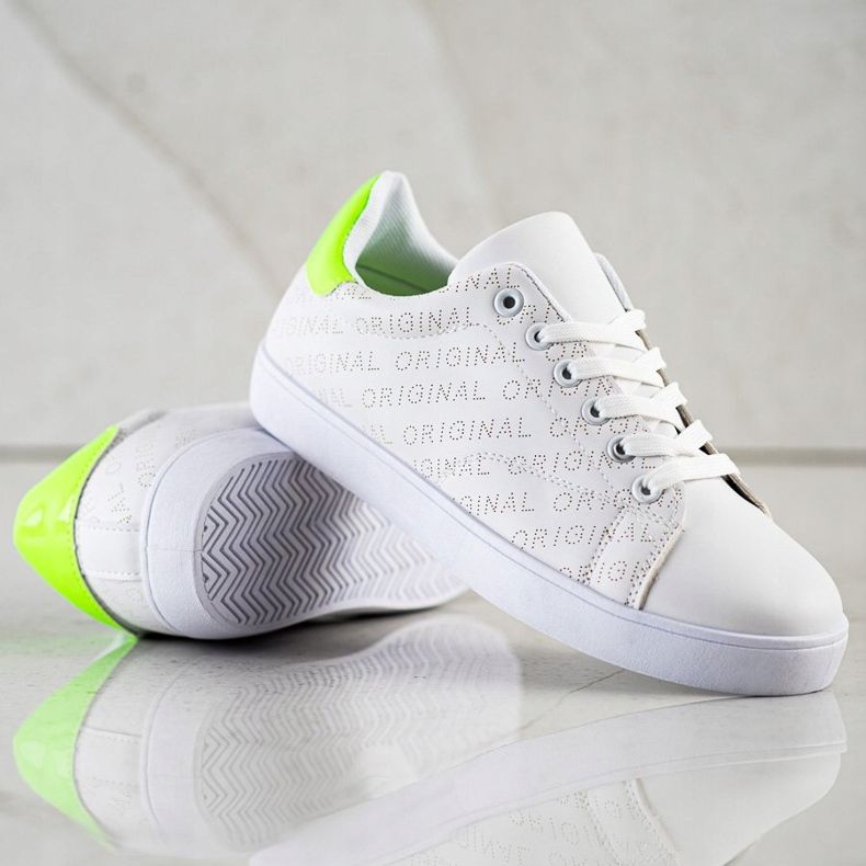 SHELOVET Sneakers basse originali bianco 2