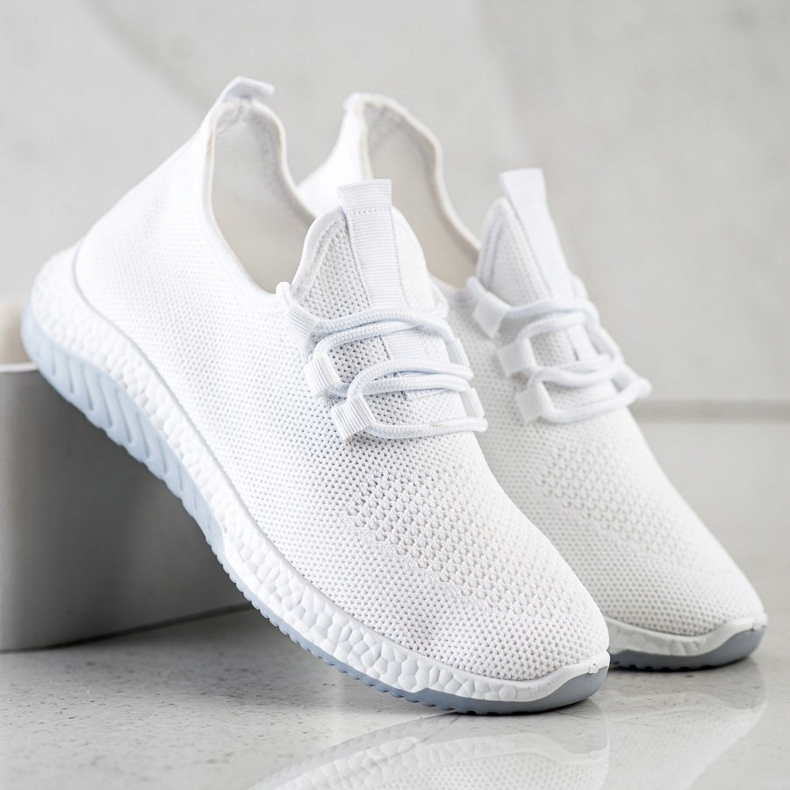 SHELOVET Scarpe sportive casual bianca 1