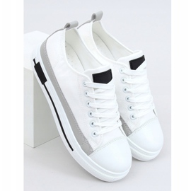 Sneakers da donna bianche LA173P White bianco 1
