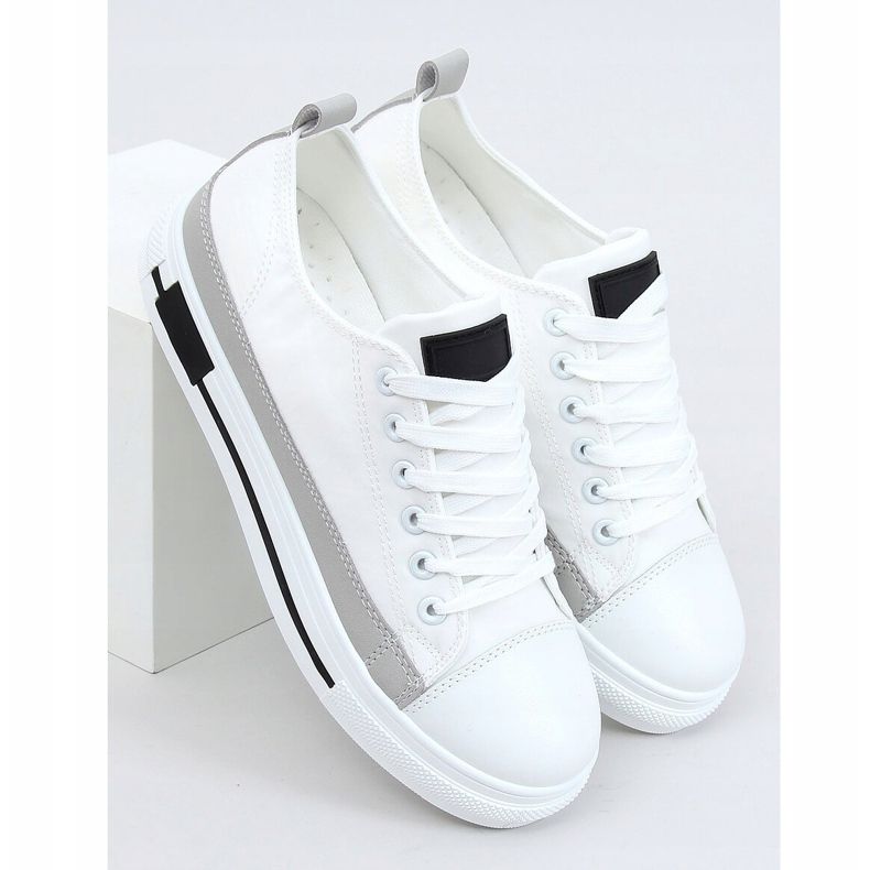 Sneakers da donna bianche LA173P White bianco 1