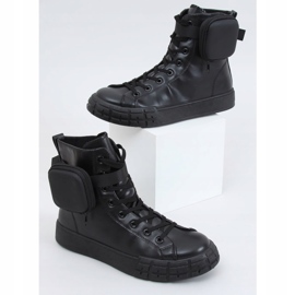 Nero VL142 Sneakers nere con bustina 1