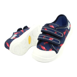 Scarpe per bambini Befado 907P133 rosso blu navy 3