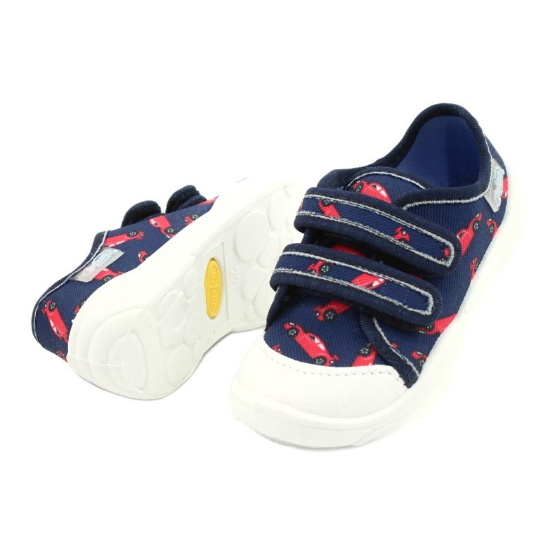 Scarpe per bambini Befado 907P133 rosso blu navy 3