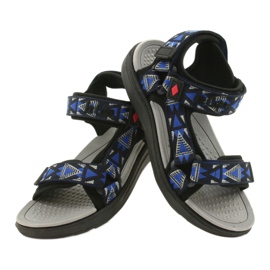 Lee Cooper Sandali per bambini Inserisci la schiuma di schiuma 20S-037-1 nero/blu 3