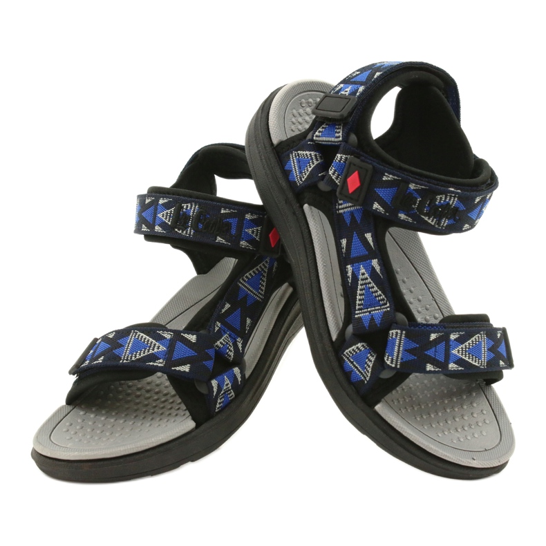 Lee Cooper Sandali per bambini Inserisci la schiuma di schiuma 20S-037-1 nero/blu 3