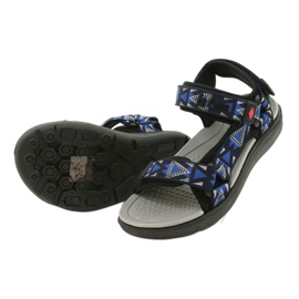 Lee Cooper Sandali per bambini Inserisci la schiuma di schiuma 20S-037-1 nero/blu 2