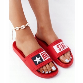 Pantofole Donna Big Star Rosse DD274A267 rosso 2