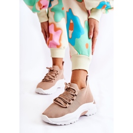 Calze Sportive Donna Beige KeSports 1