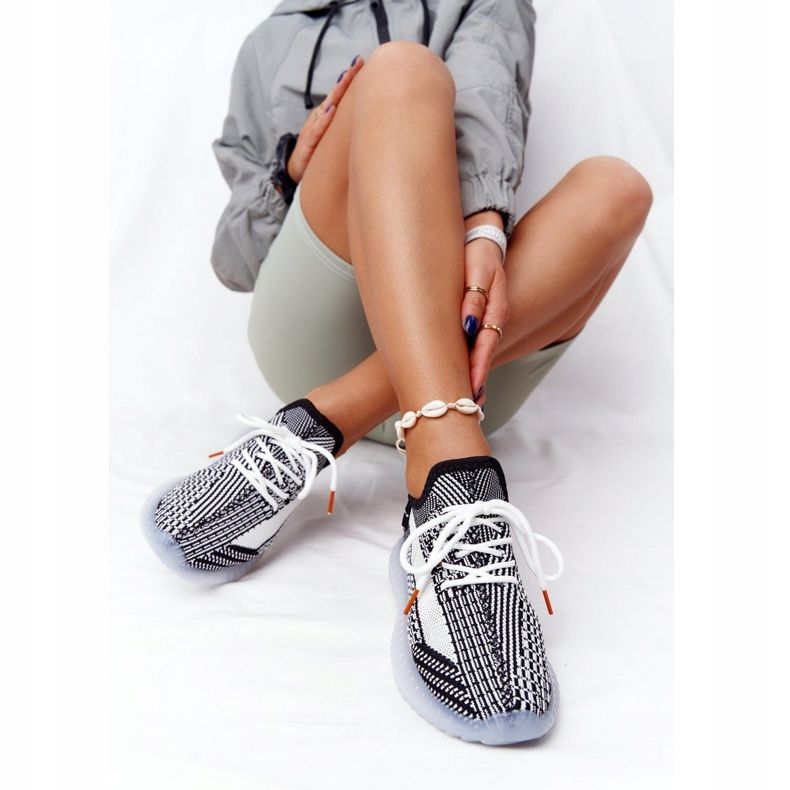 BM Scarpe Sportive Su Una Suola In Gel Nero Freestyler bianco 1