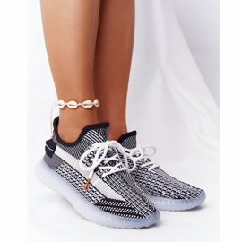 BM Scarpe Sportive Su Una Suola In Gel Nero Freestyler bianco 2