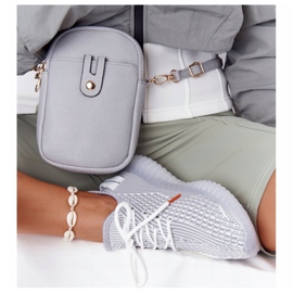Scarpe sportive da donna con suola in gel grigia Freestyler bianco grigio 1