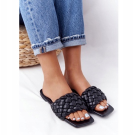 PS1 Pantofole intrecciate nere Cheryl da donna nero 2
