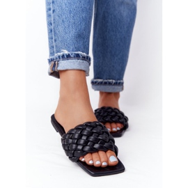 PS1 Pantofole intrecciate nere Cheryl da donna nero 1