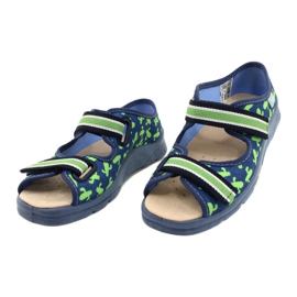 Scarpe per bambini Befado 869X147 blu verde 3