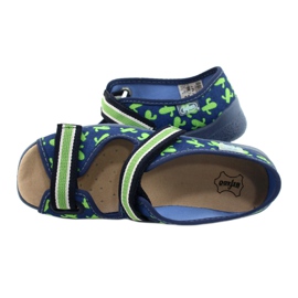 Scarpe per bambini Befado 869X147 blu verde 5