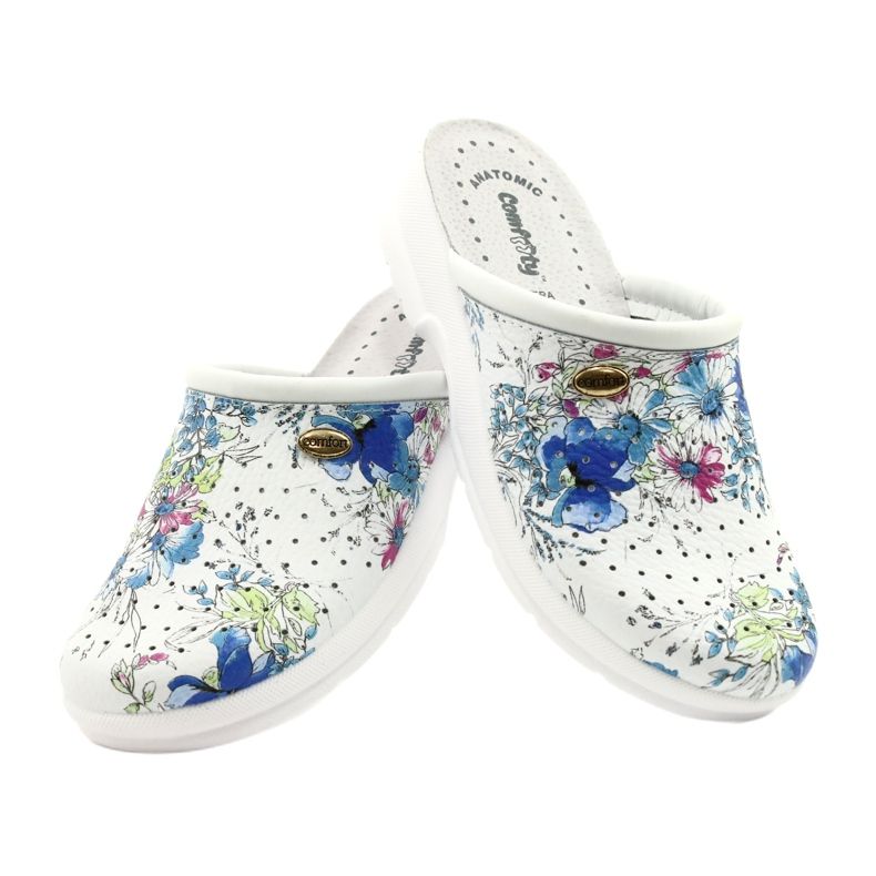 Infradito Comfooty Alessia bianche bianco multicolore 4