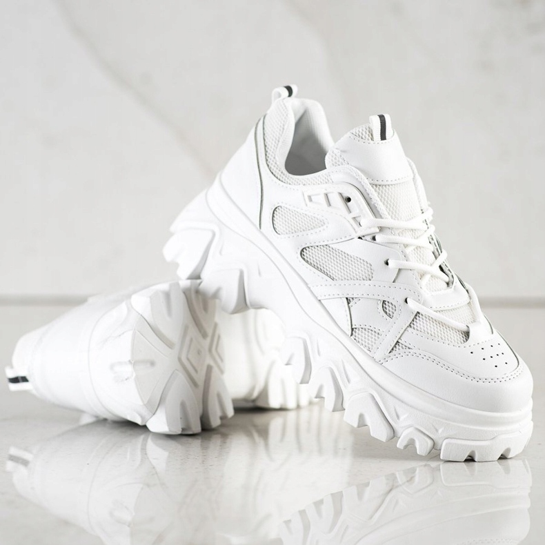 SHELOVET Sneakers bianche alla moda bianco 1