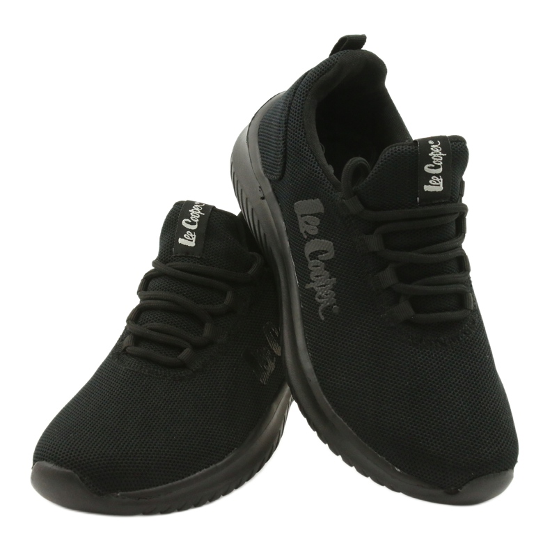 Scarpe sportive da donna nere Lee Cooper LCW-21-32-0271L nero 4