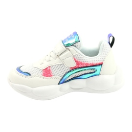 American Club Scarpe sportive alografiche alla moda ES23/21 bianche bianco 1