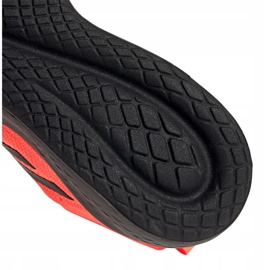 Scarpe da corsa adidas Fluidflow M EG3664 nero arancia 1