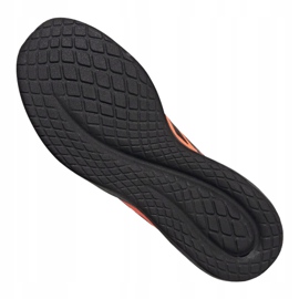 Scarpe da corsa adidas Fluidflow M EG3664 nero arancia 3