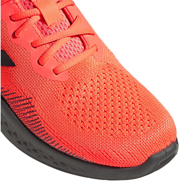 Scarpe da corsa adidas Fluidflow M EG3664 nero arancia 5