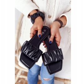 PS1 Pantofole nere classiche da donna che sembrano buone nero 1