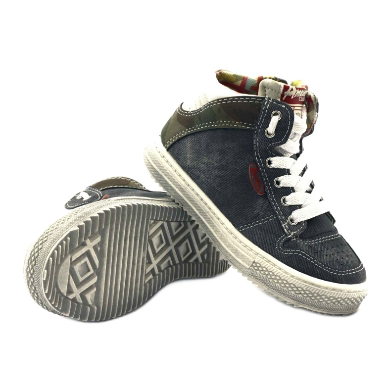 American Club American 15194 ragazzi sportivi grigi grigio multicolore 3